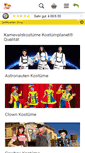 Mobile Screenshot of kostuem-planet.de